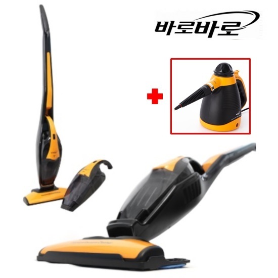 바로바로 무선 진공청소기 스틱형+핸디형+스팀청소기+추가 물걸레, 단품 추천해요 바로바로 무선 진공청소기 스틱형+핸디형+스팀청소기+추가 물걸레, 단품 추천해요