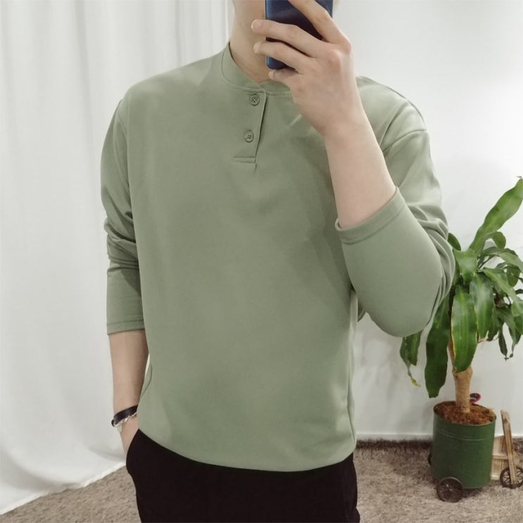 인스타일 남자 가을 스판 헨리넥 오버핏 긴팔티셔츠(4COLOR) 추천해요 인스타일 남자 가을 스판 헨리넥 오버핏 긴팔티셔츠(4COLOR) 추천해요