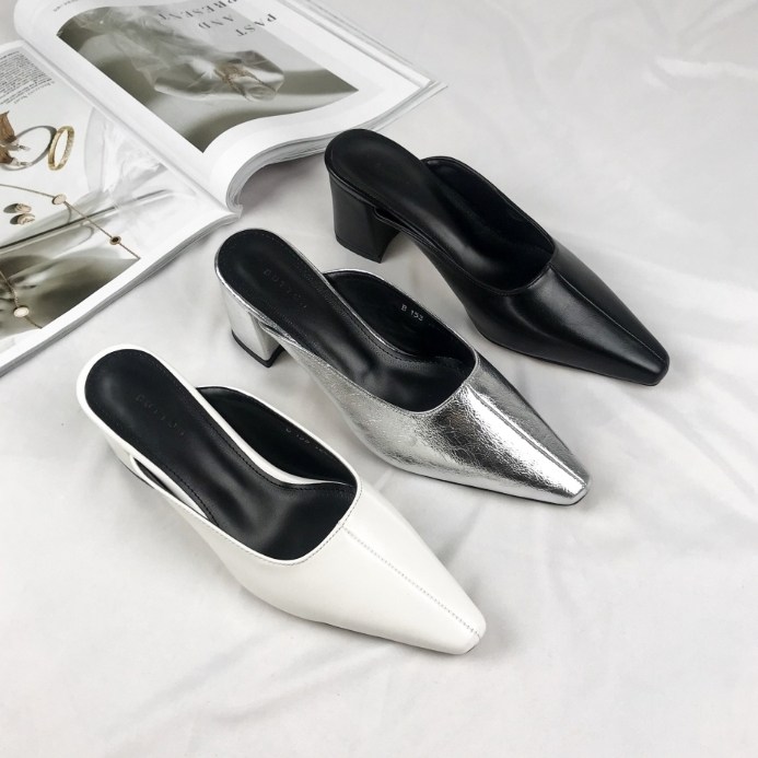 7cm 미들굽 뮬 블로퍼 통굽 스틸레토 뮬슬리퍼 추천해요 7cm 미들굽 뮬 블로퍼 통굽 스틸레토 뮬슬리퍼 추천해요