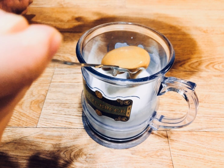  맥심달고나커피 만들기 시간단축 완전꿀팁