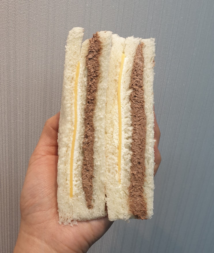 [편의점 / CU] 대만식 초코크림 샌드위치