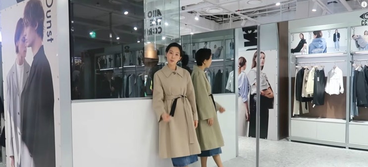  김나영 노필터TV에 나온 던스트 DUNST 와이드 슬리브 싱글 트렌치 코트는 어디가 가장 저렴할까? (feat. w컨셉, LF몰, 어라운드더코너)