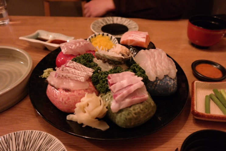  마포역 술집 사시미코우바, 고급 숙성회 맛집