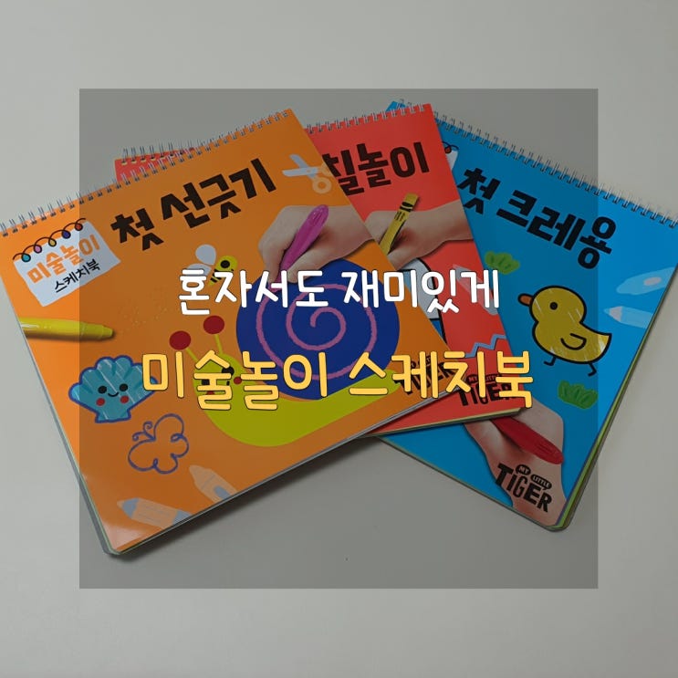  [혼자서도 가능한 미술 홈스쿨] 삼성출판사 미술놀이 스케치북