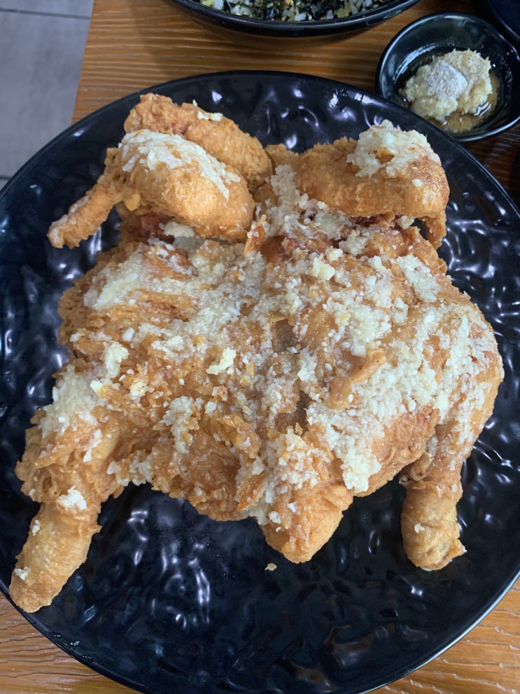  순천 마늘통닭 치킨 맛집 풍미통닭