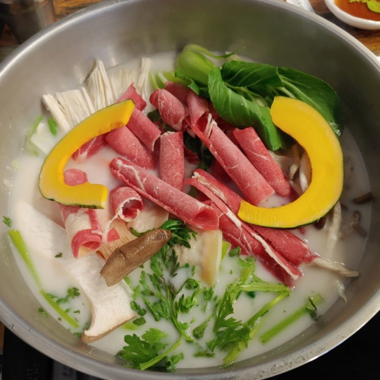  본만두 : 송탄 지산동 맛집 만두전골 전문점