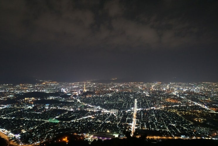  [대구 앞산전망대] 앞산전망대 야간 등산 방법/후기
