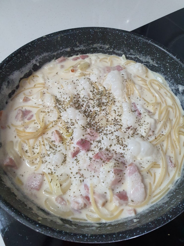  크림스파게티만들기 / 까르보나라만들기 / 집밥