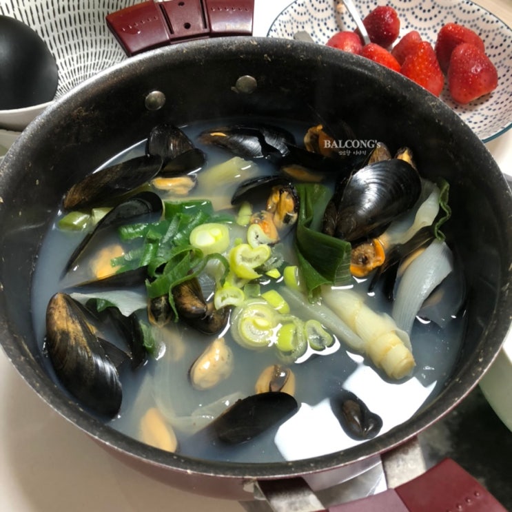  백종원 홍합탕 끓이는법+홍합 손질 족사 제거방법