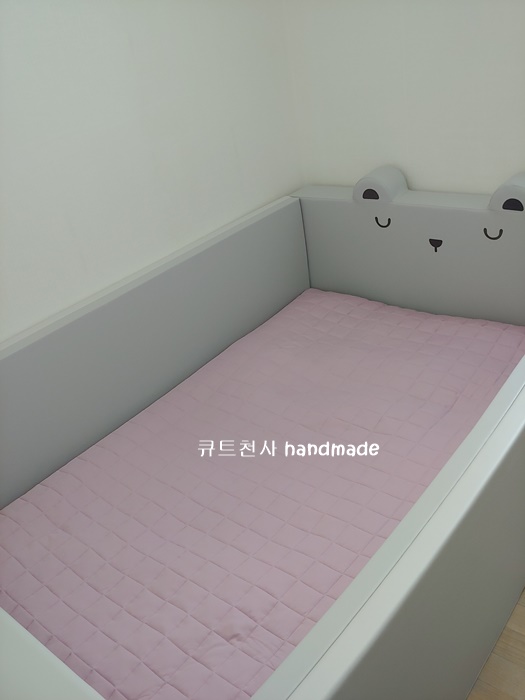  알집패밀리 범퍼침대 토퍼제작 - 목화솜+모달커버