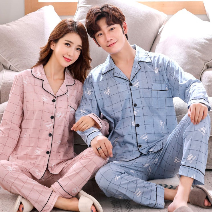 (로켓배송)민트코코아 커플용 스퀘어 체크 잠옷 세트 추천해요 (로켓배송)민트코코아 커플용 스퀘어 체크 잠옷 세트 추천해요