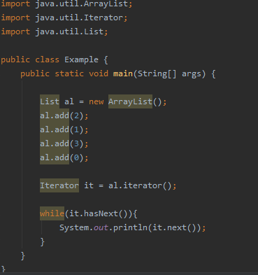 [공부기록_JAVA] Iterator, ListIterator, Enumeration : 네이버 블로그