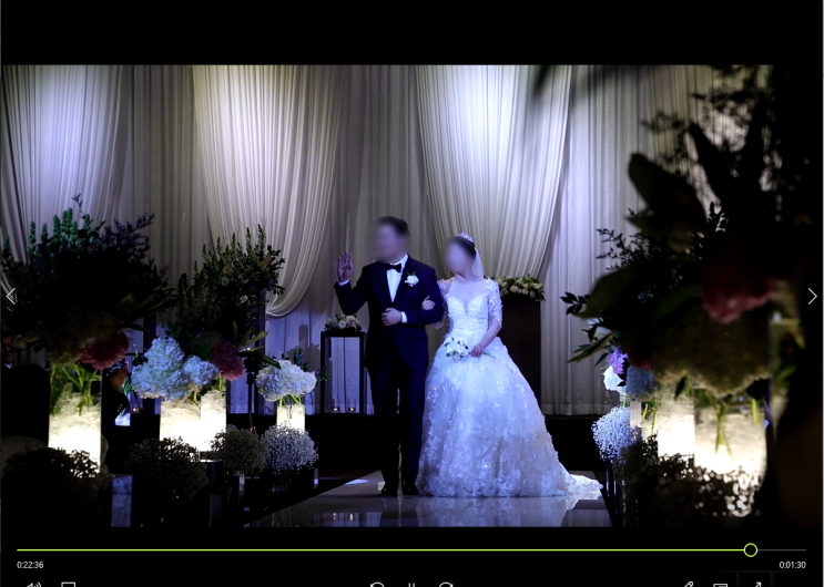  본식 DVD HERWED 후기