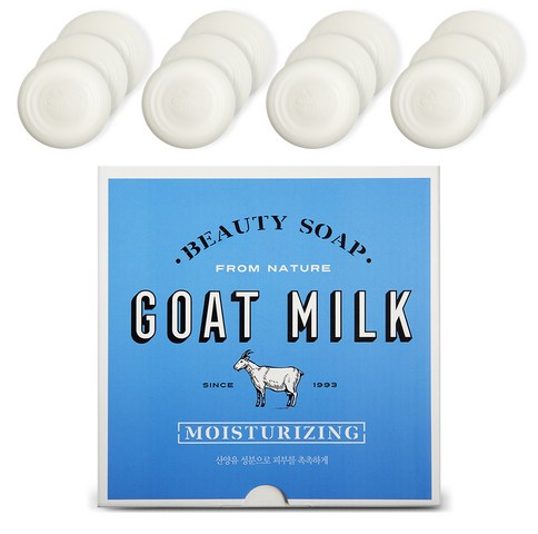  비누 유명브랜드 샤워메이트 산양유 비누, 90g, 12개입 성분