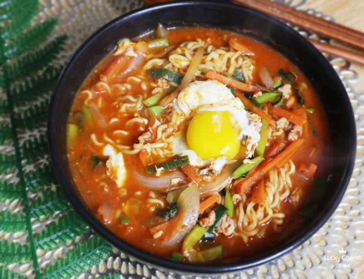  백종원 쿠킹로그 고기짬뽕라면 화려한맛이 일품