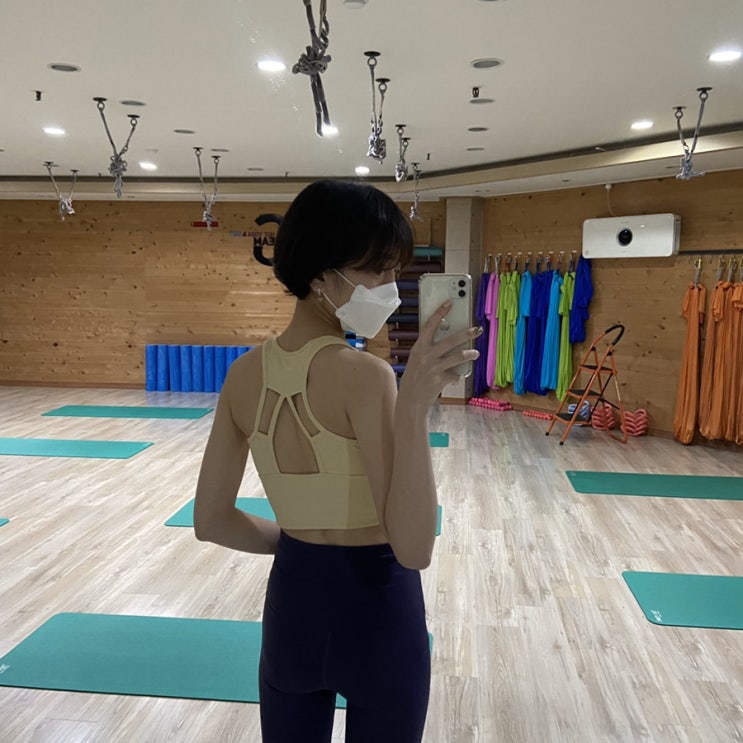  여성 운동복 추천 : 안다르 요가복 레깅스 크롭탑 후기 : 요가 7년차 필라테스복 솔직 비교후기 : 내돈내산 사이즈 비교
