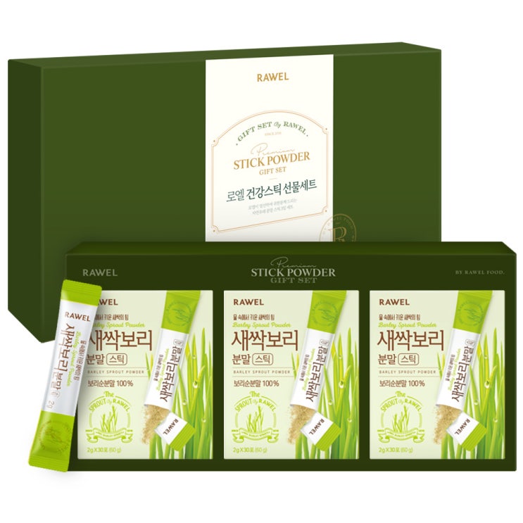  (로켓배송)로엘 새싹 보리 건강 분말 스틱 선물 세트, 2g, 90개 추천해요