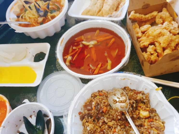  목포 죽교동 맛집 북항반점에서 배달시켜먹었어요