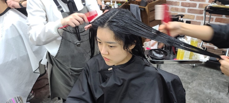  청라염색 미주노 헤어 미용실 후기! 만족 