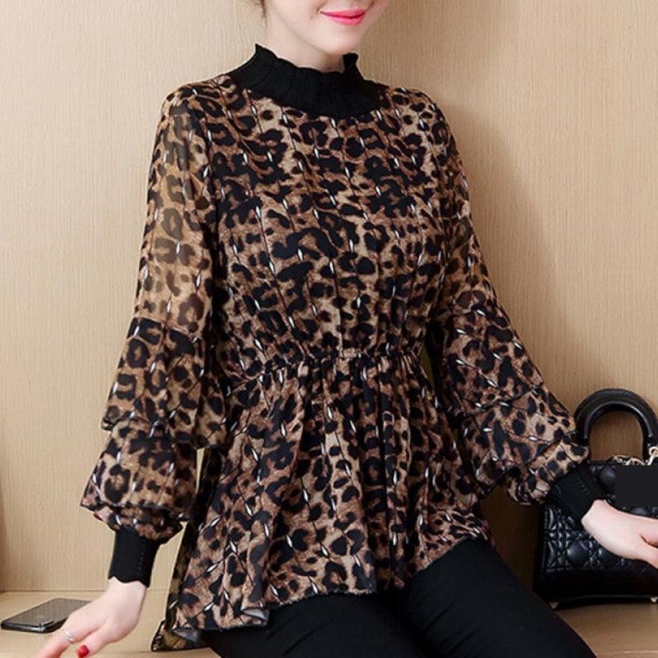  <핫딜><핫딜>가성비가 좋은 kirahosi 봄 가을 쉬폰 하프넥 에이라인 블라우스 모임룩 + 덧신증정 AG8uklif 들여가세요~~