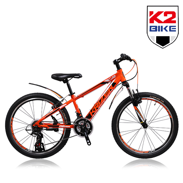 K2BIKE 2019 MTB자전거 TRX40V 24인치 시마노21단 MTB 자전거 2019 TRX40V 24인치 오렌지블랙