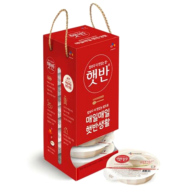 (로켓배송)햇반 매일 백미 즉석밥 박스, 190g, 10개입 추천해요