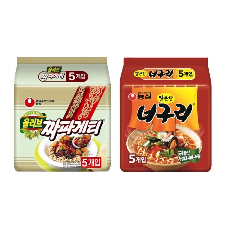  [핫딜정보] 인기라면조합짜파구리 짜파게티5봉너구리5봉 10봉 단품 확인해보시죠!!