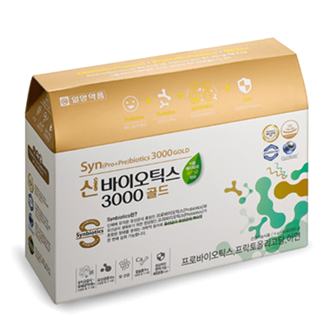 [뜨는상품][핫한상품]일양약품 신바이오틱스 3000 골드, 4g, 90개 제품을 소개합니다!!