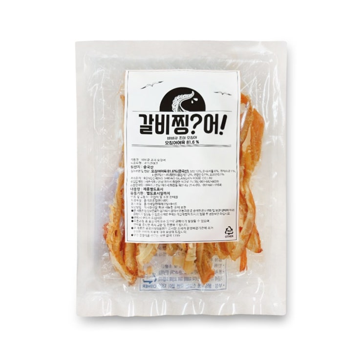 만기농장 (대용량 촉촉 갈비바베큐 오징어) 갈비찡어 160g, 1팩 추천해요