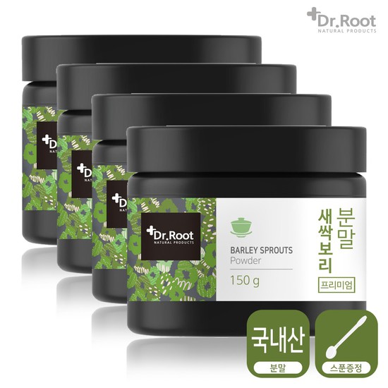 닥터루트 국내산 새싹보리 분말 150g 4통 전용스푼증정, 없음, 상세설명 참조 추천해요 닥터루트 국내산 새싹보리 분말 150g 4통 전용스푼증정, 없음, 상세설명 참조 추천해요