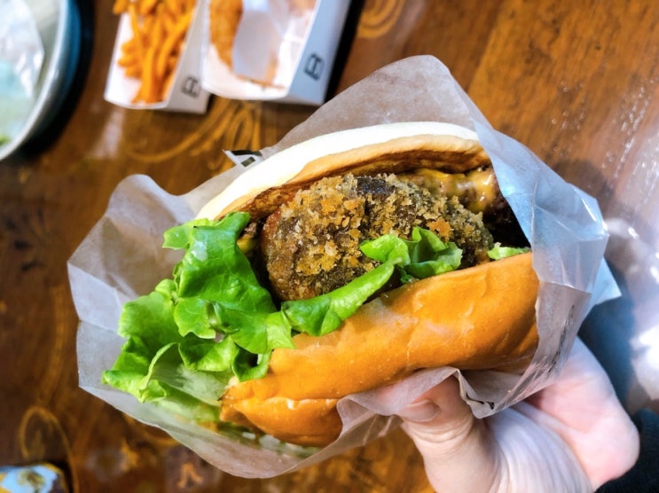  용산/신용산 수제버거 맛집, 바스버거 내 돈 리얼 후기