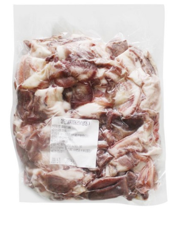   벅스웨이 돼지머리고기(절단) 약 1kg   [14,900원 ]