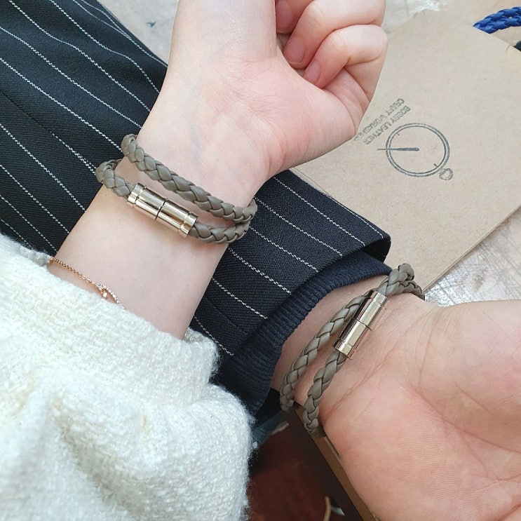  은평구 원데이클래스로 바비가죽공방에서 우정팔찌 만들기
