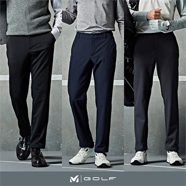 MILLET GOLF 남성 본딩 기모 사이드밴딩팬츠 3컬러 택1 WMELFJ01 03, 네이비_WMELFJ02_00/080 추천해요