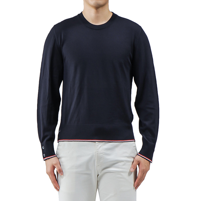  톰브라운 남성 니트 MKA257A 00011 415 19FW