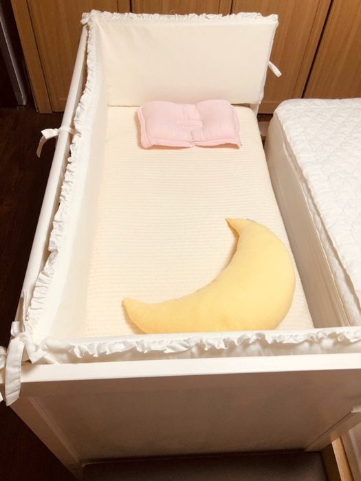  아기침대가드,이케아침대범퍼쿠션