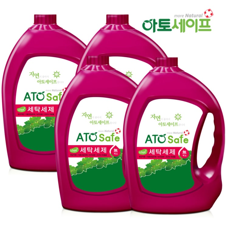 아토세이프 세탁세제 (3.1L 4개)/아토세이프세제/중성세제/액체세제/효소세제, 단품 추천해요 아토세이프 세탁세제 (3.1L 4개)/아토세이프세제/중성세제/액체세제/효소세제, 단품 추천해요