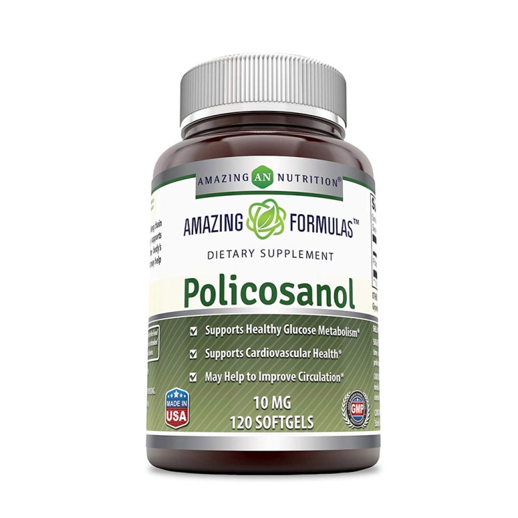  ️ Amazing Nutrition 폴리코사놀 10mg 120정 단품 [37,000원]