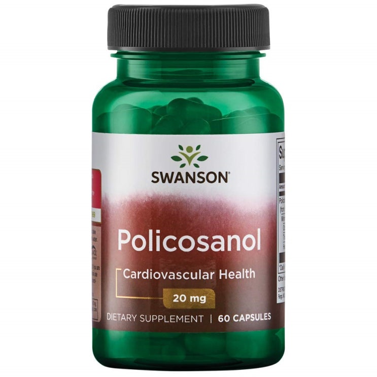 ️ SWANSON ULTRA 폴리코사놀 20mg 60캡슐 60정 [44,300원]