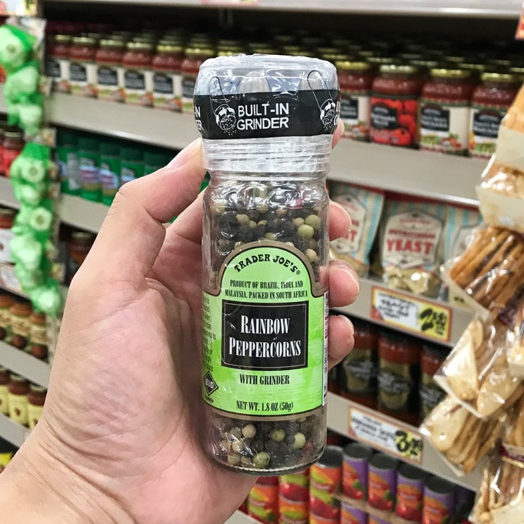 트레이더조 오가닉 시즈닝 레인보우 페퍼콘 후추 1.8oz 50g, RainbowPeppercorns-1.8oz 추천해요 트레이더조 오가닉 시즈닝 레인보우 페퍼콘 후추 1.8oz 50g, RainbowPeppercorns-1.8oz 추천해요