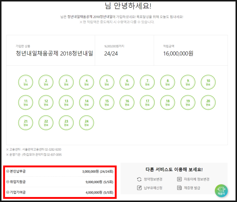 청년내일채움공제 2년형 만기 해지 신청 및 만기금 수령 : 네이버 블로그 청년내일채움공제 2년형 만기 해지 신청 및 만기금 수령 : 네이버 블로그