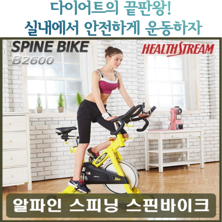 홈피트니스 :  건강윤선생 실내에서 안전하게 헬스 다이어트 스피닝자전거 스피닝싸이클 : 실내 헬스건강, 운동