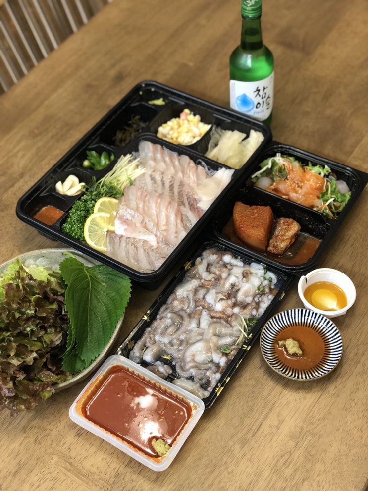 [원주 기업도시 맛집 / 삼형제 수산] 원주맛집, 원주 횟집추천, 가성비맛집, 산낙지맛집, 모둠회