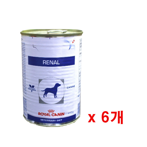  나만없어! 꿀템 로얄캐닌 무료배송강아지로얄캐닌 레날캔410g x 6개 410g 6개 확인해보시죠!!