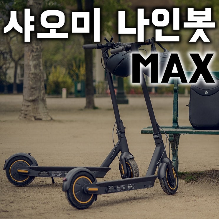 나인봇 맥스 MAX 전동킥보드 스펙과 구매정보 58만원대