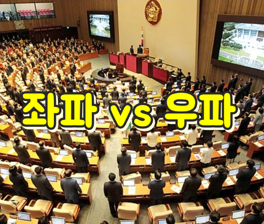  진보 vs 보수 차이와 뜻, 좌파/우파 유래