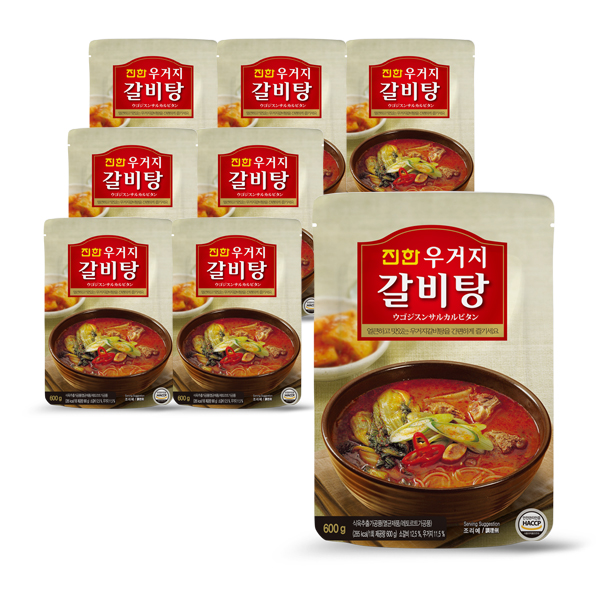 (로켓배송)진한 우거지 갈비탕, 600g, 8개 추천해요