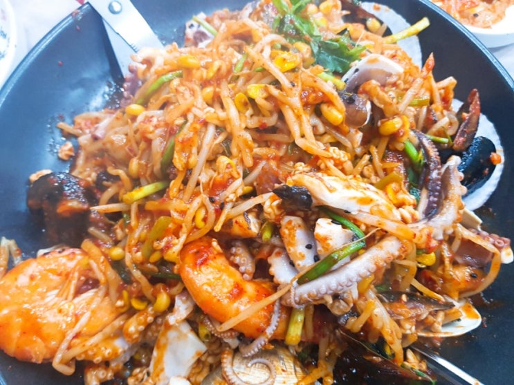  목포 맛집 호롱아구찜해천탕. 복사꽃피는집. 우쿠야목포연산점