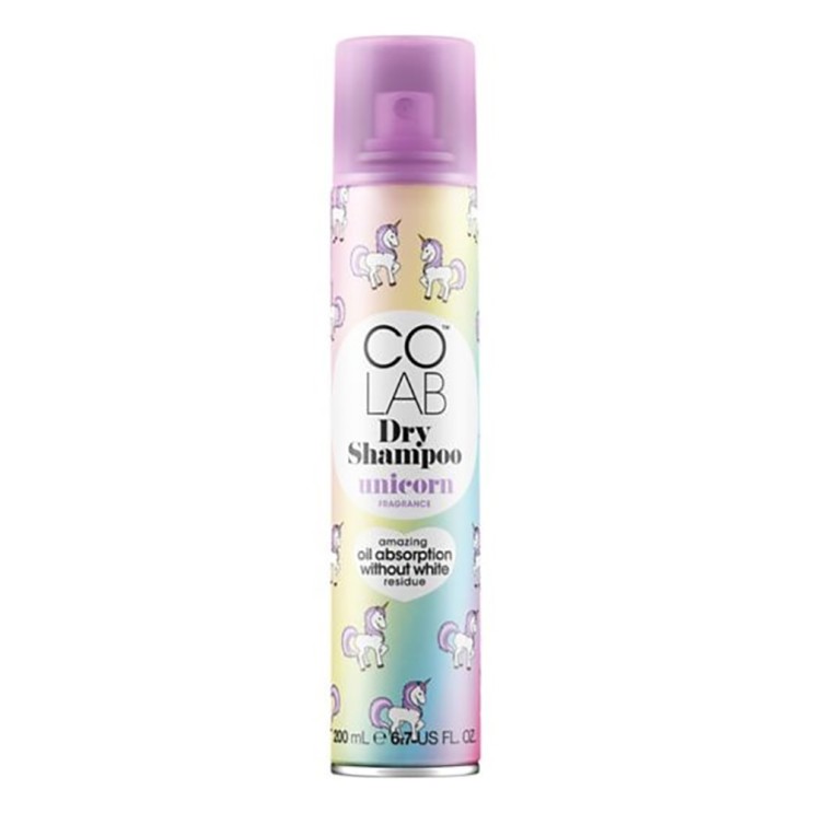 Colab dry shampoo spray unicorn 코랩 드라이 샴푸 스프레이 유니콘 6.7oz(200ml) 4팩, 1개 추천해요