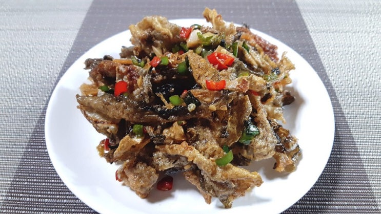 수미네반찬 황태껍질튀김 김수미 명태껍질볶음 콜라겐음식 북어껍질요리 만드는법